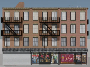 new-york building2 3D Model