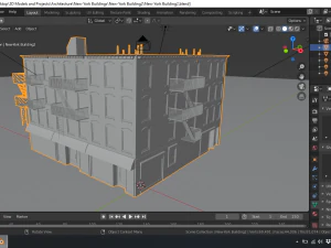 new-york building2 3D Model