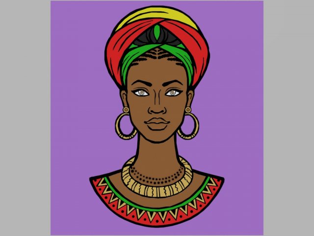 african woman CG Tekstury .c4d .max .obj .3ds .fbx .stl .blend 