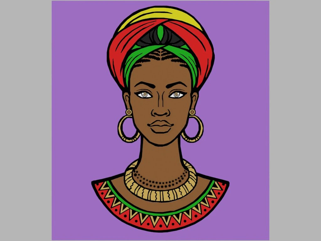 african woman CG Textures .c4d .max .obj .3ds .fbx .stl .blend 