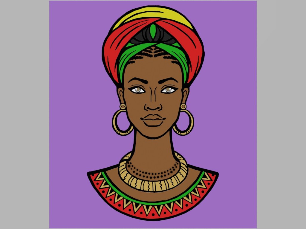 african woman Free CG Textures in People 3DExport
