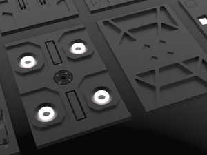 sci-fi panels kitbash set 3D Модель