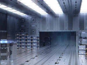 공상 과학 패널 키트 컬렉션 3D 모델