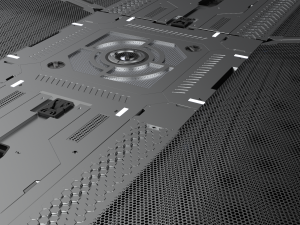 sci-fi panels kit collection 3D Model