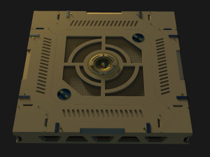 sci-fi panels kit collection 3D Model