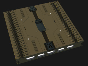 sci-fi panels kit collection 3D Model