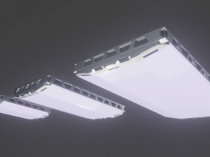 sci-fi panels kit collection 3D Model