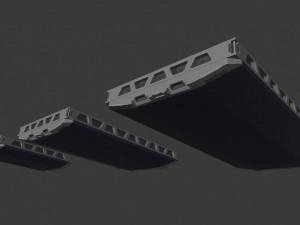 sci-fi panels kit collection 3D Model