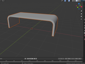 sci-fi office furniture kit low-poly 3D मॉडल