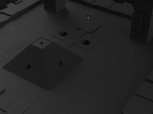 ancient sci-fi city kitbash set 3D Model