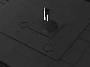 ancient sci-fi city kitbash set 3D Model