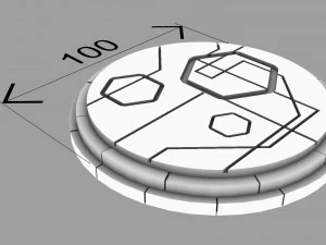 ancient alien sci-fi building set 3d print model 3D Print Model