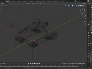 sci-fi tank 3D Модель