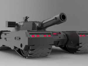 sci-fi tank 3D Модель