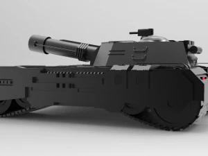 sci-fi tank 3D Model