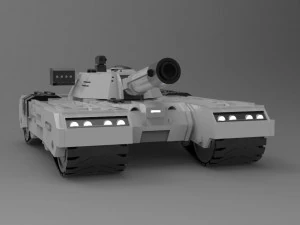 carro armato di fantascienza Modello 3D