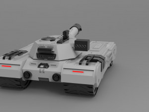sci-fi tank 3D Модель