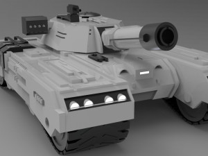 sci-fi tank 3D Модель
