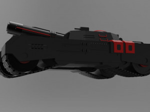 sci-fi tank 3D Модель