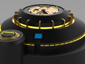 baccello di fantascienza Modello 3D