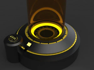 baccello di fantascienza Modello 3D