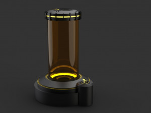 sci-fi pod 3D-Modell