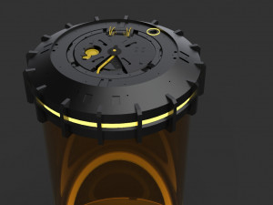 sci-fi pod 3D-Modell