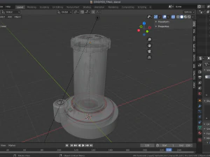 baccello di fantascienza Modello 3D