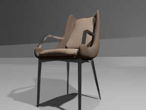 cheap 3d chair Model 3D