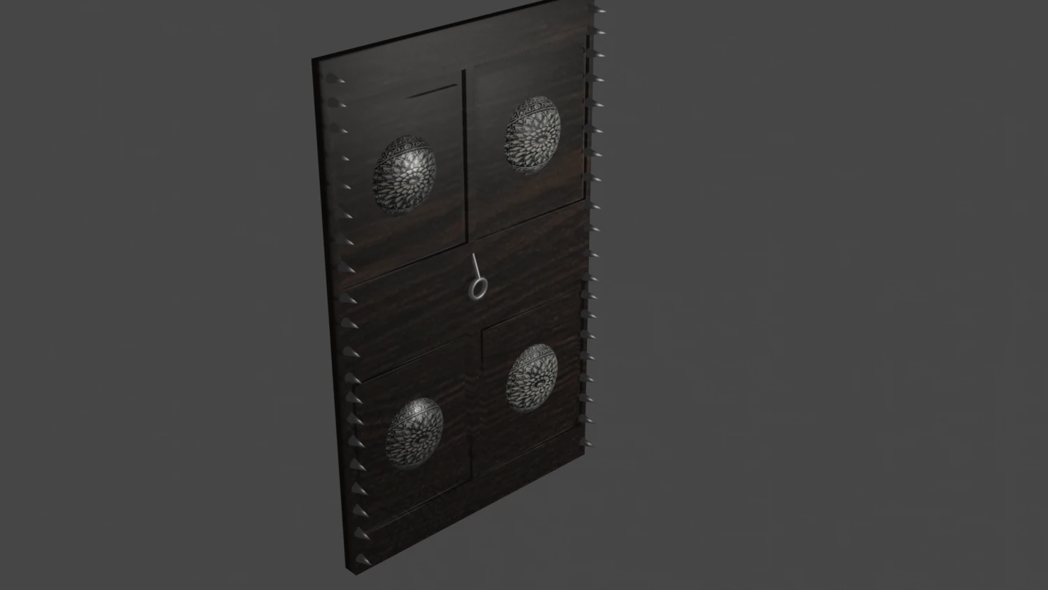 museum door 3D Model .c4d .max .obj .3ds .fbx .stl .blend 