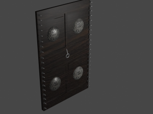 museum door 3D Model