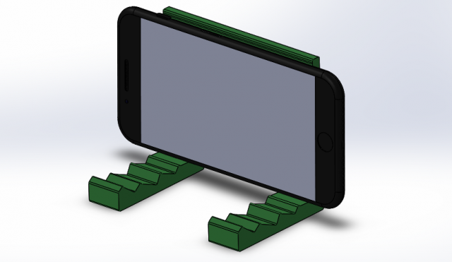 mobile holder 3D प्रिंट मॉडल .c4d .max .obj .3ds .fbx .stl .blend 