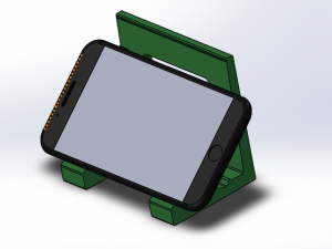 mobile holder 3D प्रिंट मॉडल