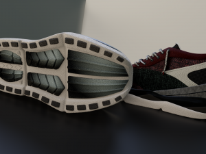 tantak running shoe 3D Model