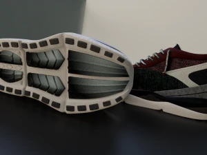tantak running shoe 3D Model