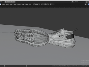 tantak running shoe 3D Model
