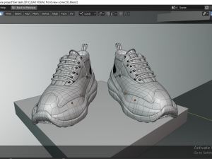tantak running shoe 3D Model