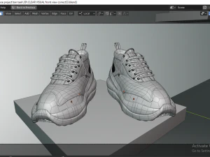 tantak running shoe 3D Model