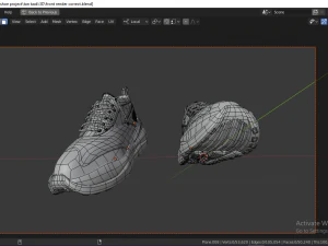 tantak running shoe 3D Model