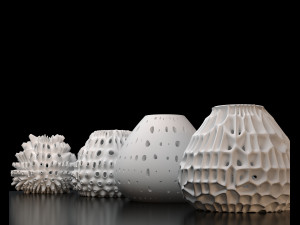 Decorative flower pot -decorative light cover Modelo 3D