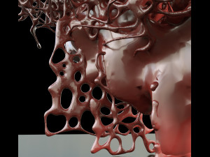 recursive algorithms sculpture 3D Модель