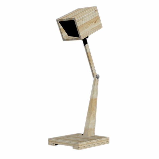 wooden table lamp 3D 모델 .c4d .max .obj .3ds .fbx .stl .blend 