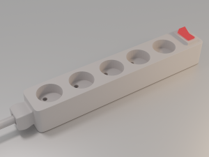 electric sockets Modelo 3D