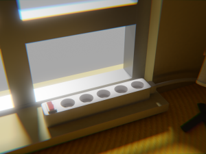 electric sockets 3D 模型