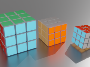 rubiks cube Modelo 3D