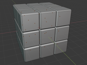 rubiks cube Modelo 3D