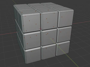rubiks cube 3D Model