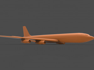 boeing 707 3Dプリントモデル