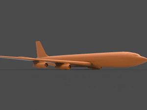 boeing 707 3D Print Model