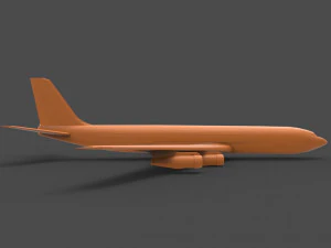 boeing 707 3D Print Model
